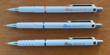 Vintage 3 rOtring Tikky Special Mechanical Lead Pencils W.Germany .5/.7/.9mm NOS picture