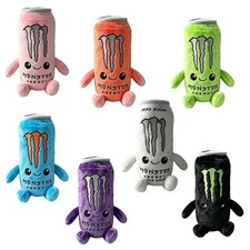 Monster Energy Zero Sugar White Can Plush Toy Stuffed Doll Soft Gift picture
