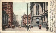 Pittsburg Pennsylvania PA Street Scene Detroit Publishing c1910s Postcard picture