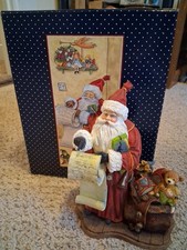Lang & Wise Stouffer St. Nichloas 2008 #8 In Box Classic Santa picture