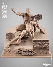 Spider-man and Gwen Resin Sculpture Statue Model Kit Unpainted/Unassembled picture