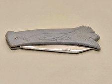 Antique Soviet pocket penknife, USSR, Lion, Davydkovo 70s picture