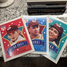 A League Of Their Own Madonna Tom Hanks Geena Davis 8 x 10 promo baseball cards picture