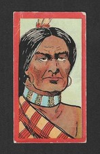c1910s T74 Booker Tobacco Card - Burley Cubs Indian Series - Wife of Powhatan picture