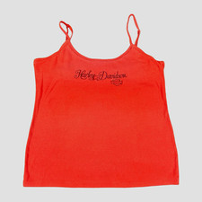 Vintage Y2K Faded Harley-Davidson Spaghetti Strap Cami Tank Memphis TN Size S picture