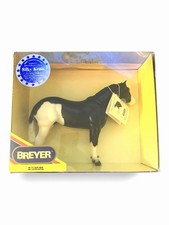 Breyer Horse #1127 Silky Keno Black Overo Pinto Lady Phase Limited Edition New picture