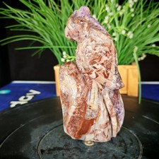 2.53LBTop natural crystal hand carved therapeutic artwork1.15kg picture