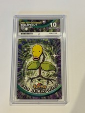 1999, Bellsprout, #69, Topps Pokemon, Black Logo, ACE 10 picture
