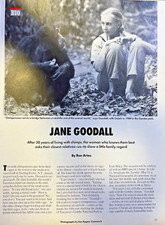 1990 Scientist Jane Goodall picture