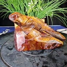 2.53LBTop natural crystal hand carved therapeutic artwork1.15kg picture