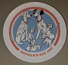 Vtg 1981 Schmid Disney 101 Dalmatians Mothers Day Plate Playmates LE 622/10000 picture