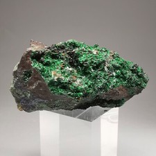 121.7 g RARE Brochantite w. Matrix / Bou Beker, Morocco / Rough Crystal Gemstone picture