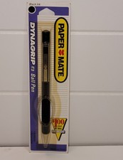 Vintage Paper Mate Dynagrip RT30 Ball Point Pen Medium Black Ink Two Heart 1994 picture