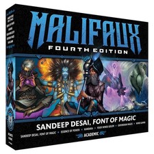 Malifaux 4th Edition Sandeep Desai & Font of Magic Miniature #WYR24304 picture