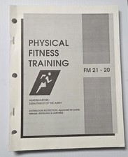 VTG U.S. Army Field Book FM 21-20 Physical Fitness Training 1992 picture