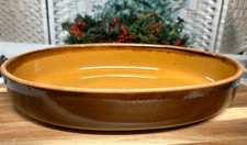 Vintage French Stoneware Gratin Baker/Casserole Dish Made in France 13.5