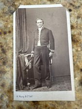 Rare CDV Photo Richard Blatchford US Ambassador Diplomat To Holy See Circ 1862-3 picture