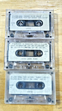 3 VINTAGE Levis Commercial cassettes promo 80's 90's tapes jeans Levi Strauss co picture