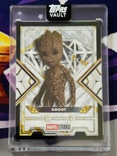 2026 Topps Marvel Vault Groot Black /10 Duo Diamonds Guardians of the Galaxy Ssp picture