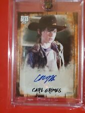 2018 Topps Collection Walking Dead Chandler Riggs as Carl Grimes Auto SP #31/50 picture