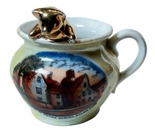 SEVEN GABLES - SALEM - MA Massachusetts Souvenir ANTIQUE TRINKET PIG CUP picture