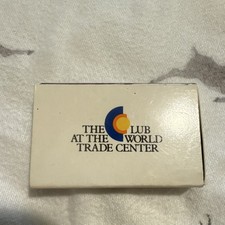 The Club at the World Trade Center New York City Matchbook picture
