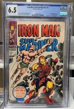 Iron Man & Sub-Mariner #1 (1968) CGC Graded 6.5 picture