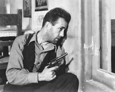 Humphrey Bogart The Petrified Forest 1936 Gangster holding gun 8x10 Photo picture