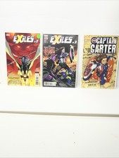 Exiles #3,#2 & Captain Carter #1. (Marvel 2018)🔑issues. 1st App Captain Carter. picture