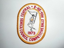 VTG 70s BSA Boy Scout Central Seneca Council O-HE-YOH 1973 Maryland Patch 3