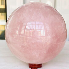 4180g Natural Pink Rose Quartz Sphere Crystal Ball Reiki Healing picture