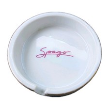 Vintage Spago Restaurant Beverly Hills Los Angeles CA Ashtray Wolfgang Puck EUC  picture