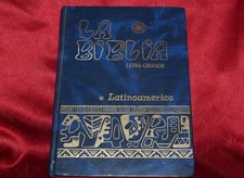 La Biblia Latinoamericana Azul 9 Inch Smooth Hardcover Spanish Sin Indice picture