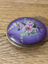 Collectible sealed Candy Tin from The Chambers Candy Company England purple picture