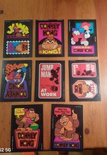 1982 TOPPS DONKEY KONG COMPLETE SET - 36 MINTY CARDS STICKERS  VENDING  JUMP MAN picture