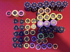 The Simpsons Mr. Burns Casino Poker Chip Set - 478 Chips Total + Bounty & All-In picture