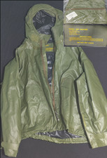 Genuine USGI US Military Wet Weather Parka Rain Jacket - XL - New NOS Deadstock picture