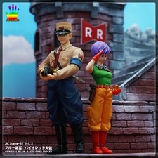 JacksDo Red Ribbon Army 3 General Blue SHF Resin Model Colonel Violet In Stock picture