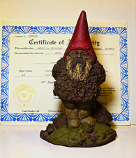AUTOGRAPHED CairnStudios,Ltd. 1983 AUTHENTIC TOM CLARK GNOME 