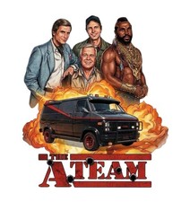 The A-Team Mr T Dirk Classic Action Comedy Nostalgia TV Water Resistant Sticker picture