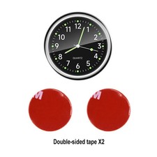 Car Dashboard Clock Mini Tiny Analog Clock Watch for Vehicle Stick On Clock USA picture