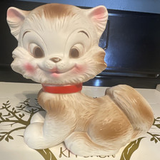 J. L. Prescott Co. Cat squeaker toy vintage 1968 picture