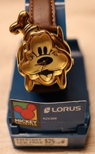 Vintage Lorus by Seiko Disney Goofy Character Watch Gold Tone Runing picture