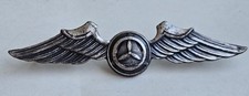 Vintage WWII Era Civil Air Patrol Observer Wings Badge CAP Sterling Silver picture