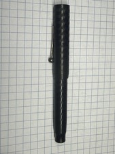 Black Rubber Twist Filler Early 1920s A.A Waterman Semiflex-flex Nib RESTORED picture