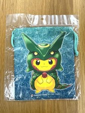 Pikachu wearing a Rayquaza Poncho Pouch Pokemon Center Skytree Town Limited picture