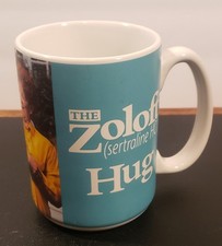 VTG Zoloft HUG Mug Pharma Promo Coffee Cup Collectible SEE PICS Vintage picture