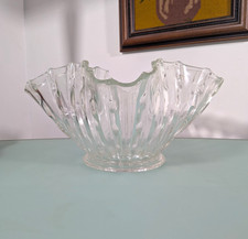 Vintage L. E. Smith Glass Broken Column Bowl Crystal picture