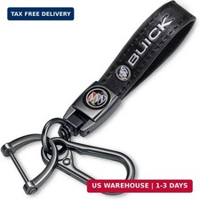 Leather Car Keychain Key Ring for Buick Men and Woean, Key Fob Car Accessories F picture
