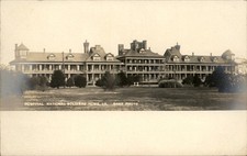 National Soldiers Home VA Hospital c1900s-10s Real Photo Vintage Postcard bhn picture